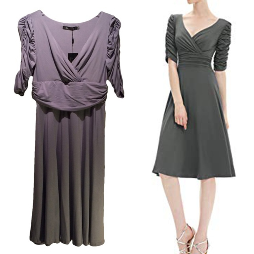 Ever-Pretty gathered party dress